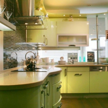 Projekt kuchni w stylu oliwkowym-3