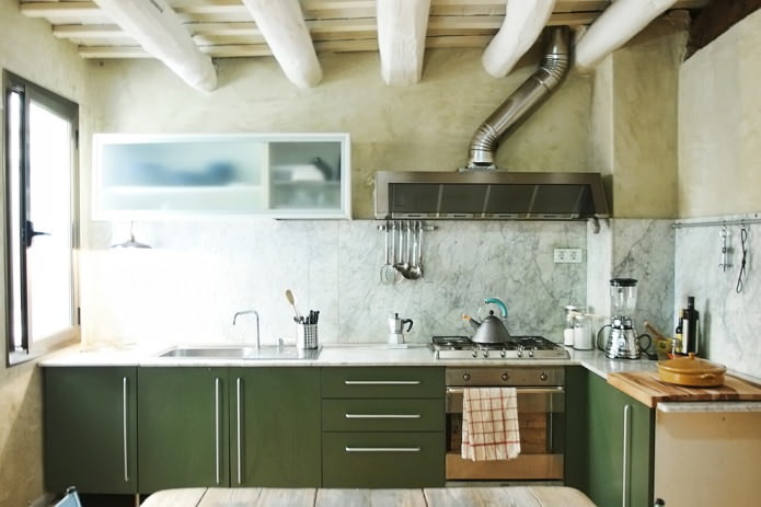 loft w kuchni