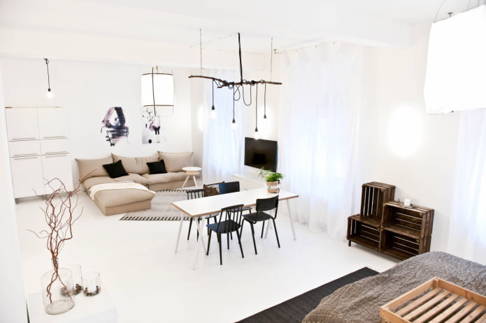 Skandynawski salon