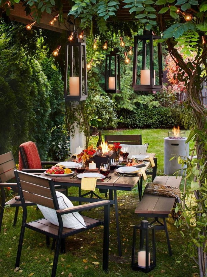jak udekorować patio