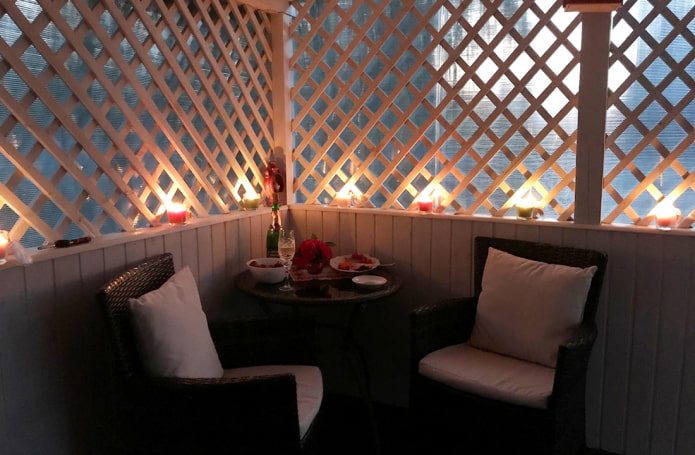 Veranda wieczorem