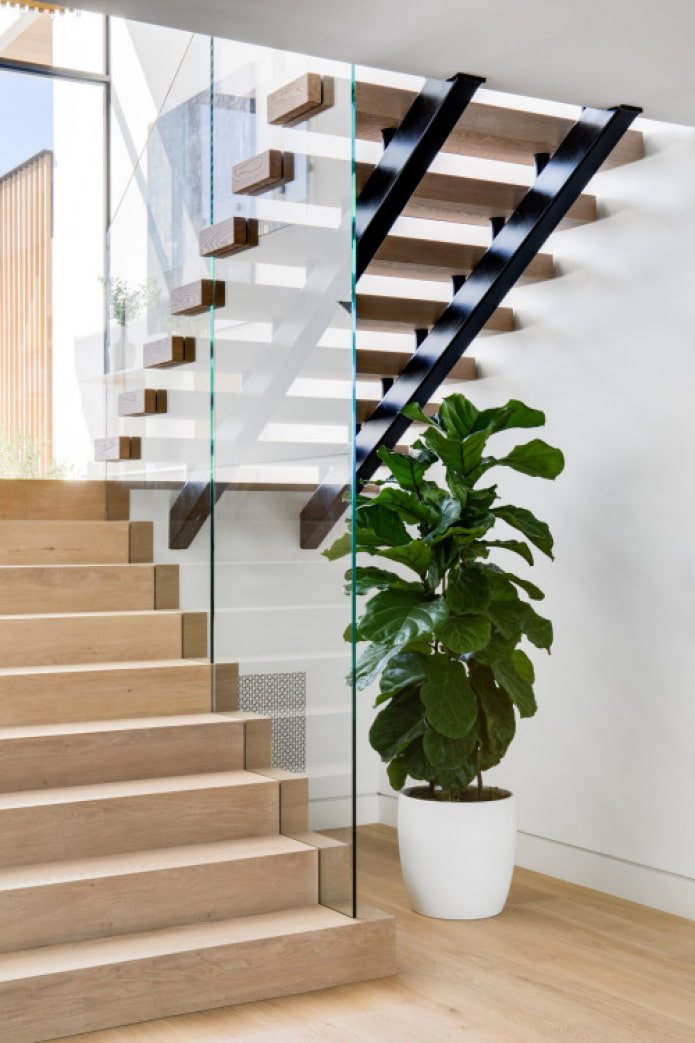 balustrady szklane schodowe