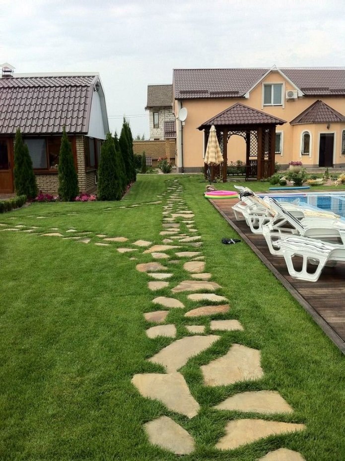 dacha z basenem
