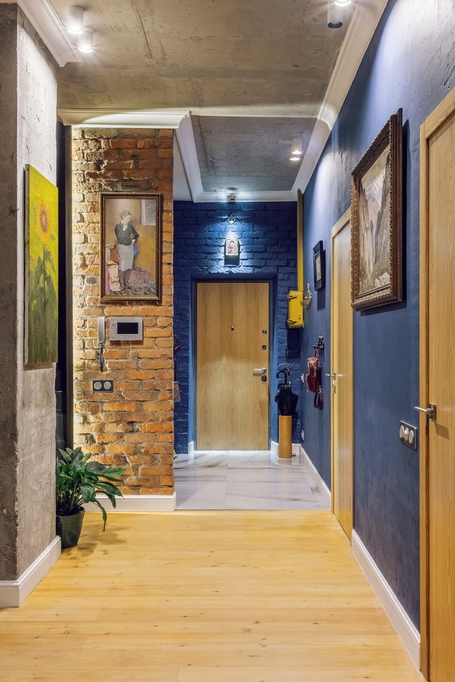 loft w przedpokoju