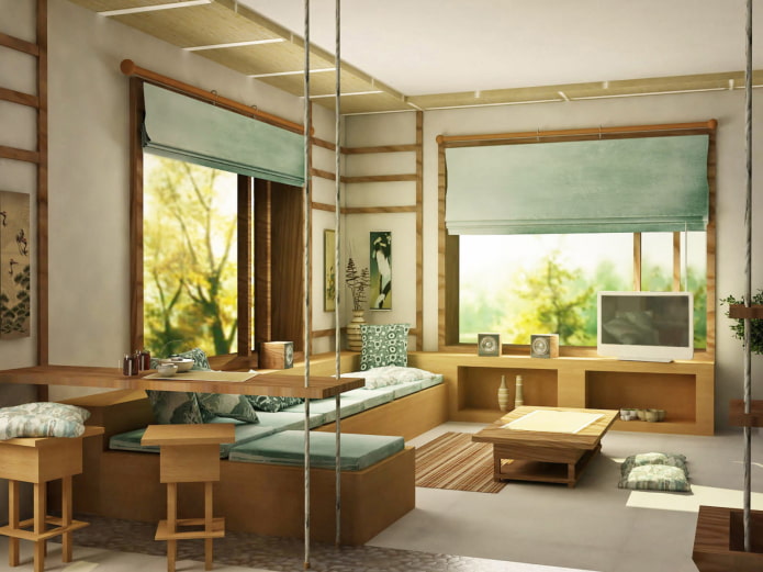 Japońska kuchnia-salon