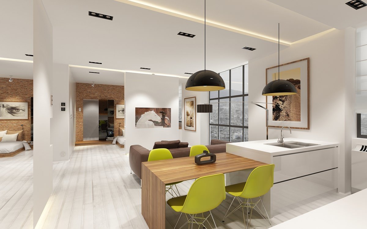 studio apartament