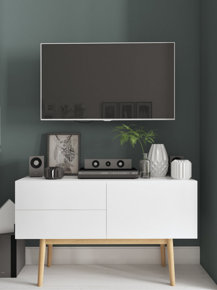 TV ze szafką