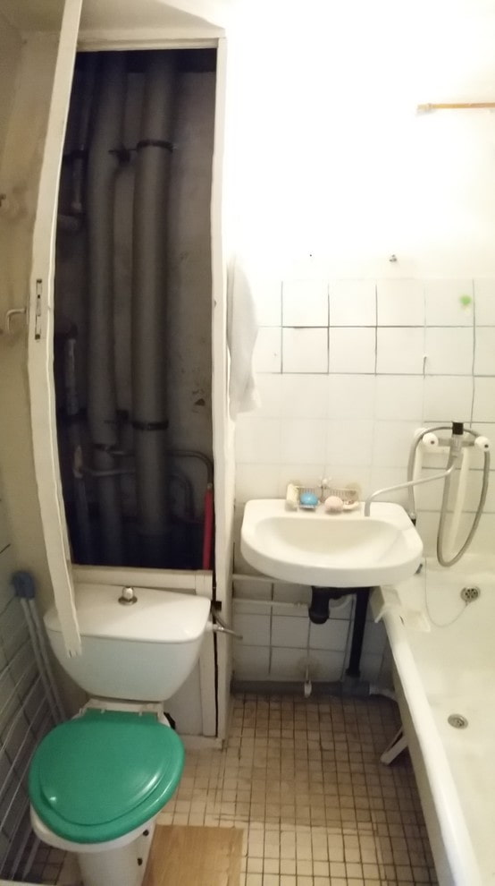 Łazienka przed remontem