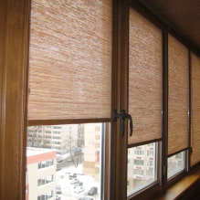 Rolety na balkon lub loggię: rodzaje, materiały, kolor, wzornictwo, mocowanie-3