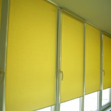 Rolety na balkon lub loggię: rodzaje, materiały, kolor, wzornictwo, mocowanie-4