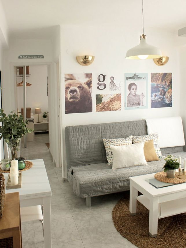 Bedinge szara sofa