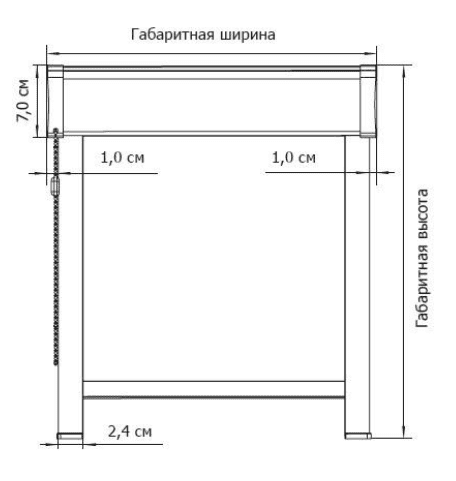 System UNI2 (obliczanie szerokości zasłony)