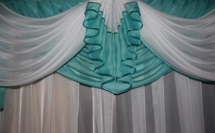 organza lambrekin 