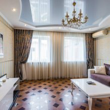 Zasłony do salonu: 70 stylowych pomysłów na zdjęcia we wnętrzu-14