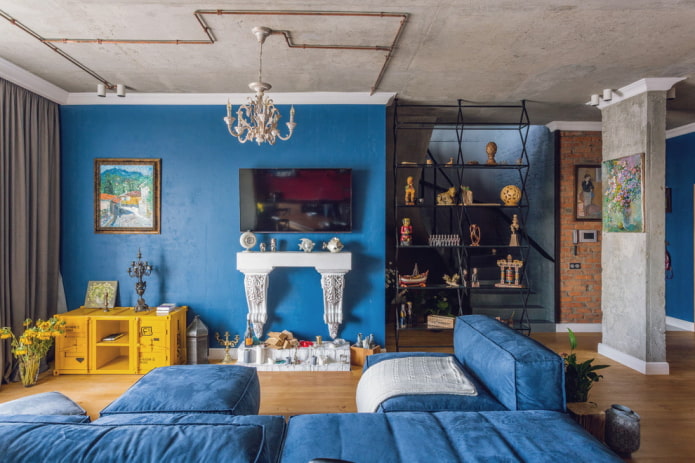 loft w salonie