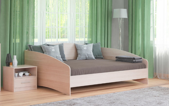 półtora sofa we wnętrzu