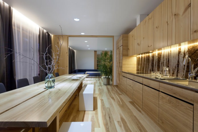 eko-style kitchen interior