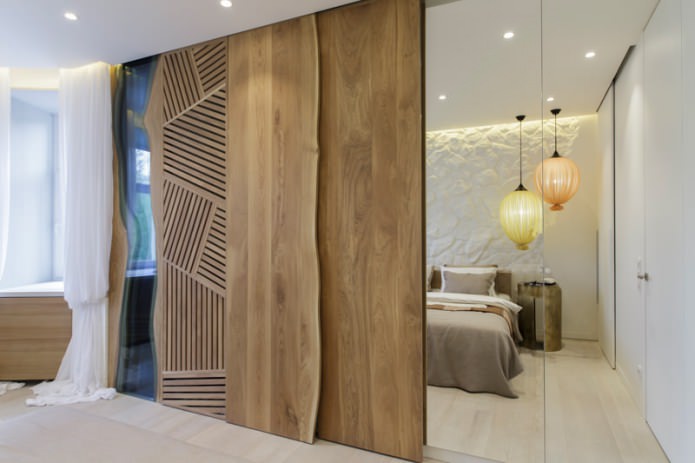 eko-style sypialnia interior design