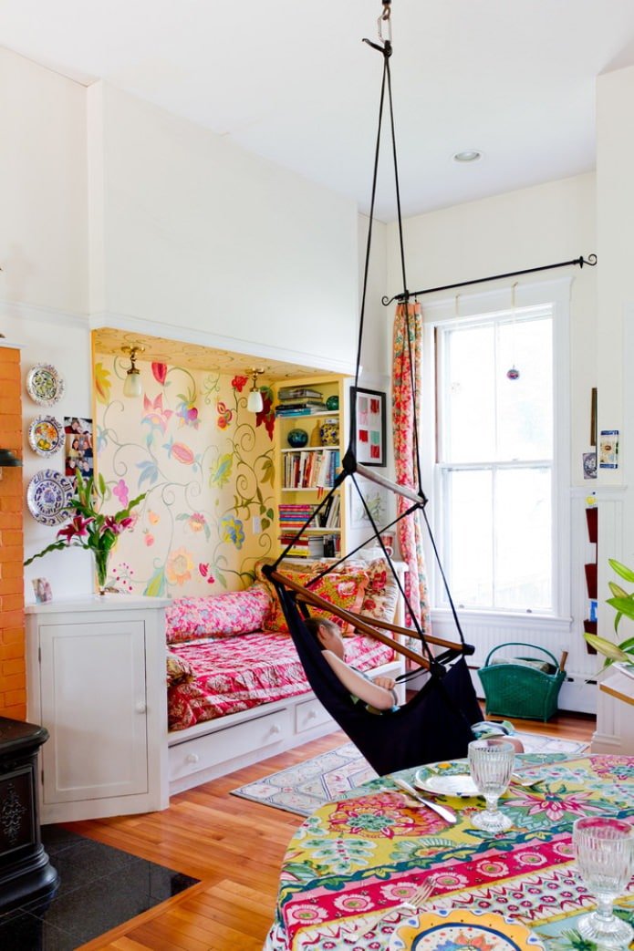 Styl boho we wnętrzu pokoju dziecięcego