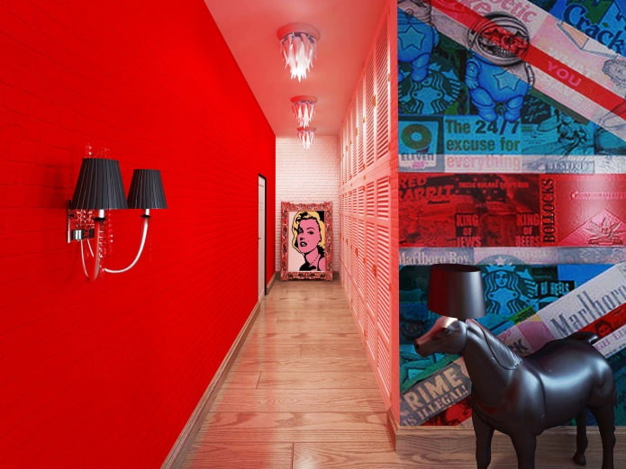 oświetlenie pop art
