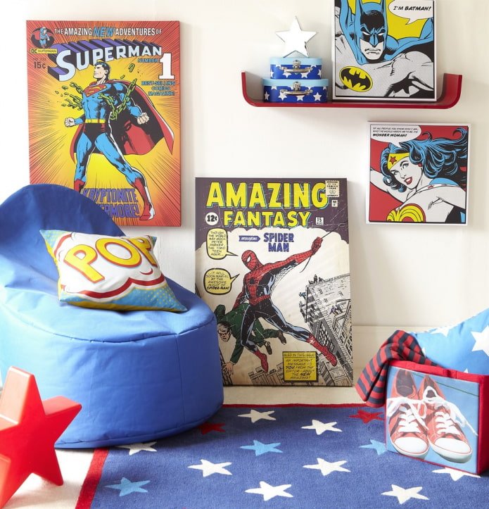 plakaty z supermanem