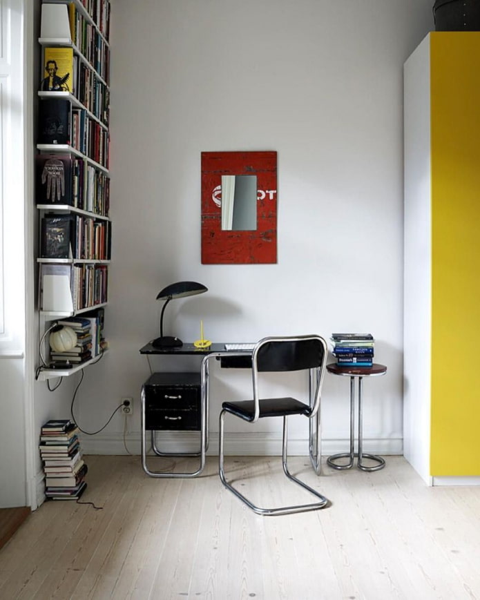 Miejsce pracy w stylu Bauhaus