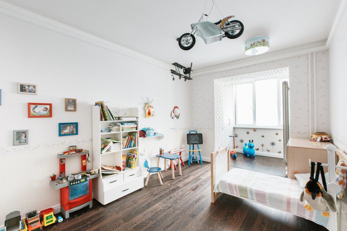 Pokój dziecięcy dla chłopca w stylu skandynawskim