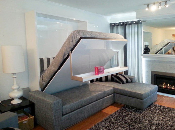 Narożna sofa-transformator