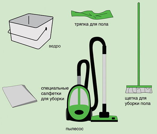 narzędzia do czyszczenia za linoleum