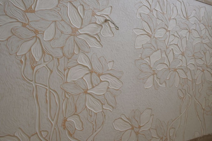 Sgraffito we wnętrzu