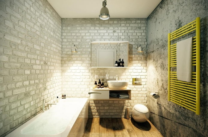loft w łazience