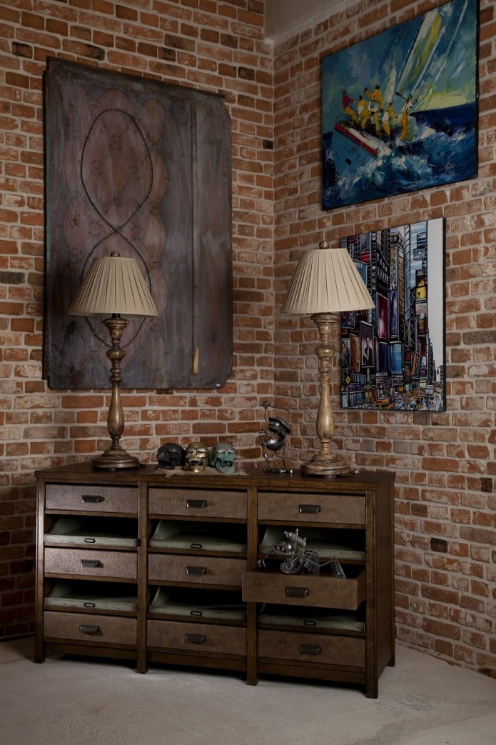 wenge w stylu loft