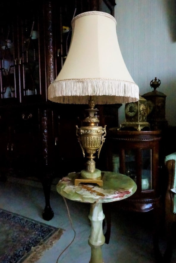 abażur w stylu vintage