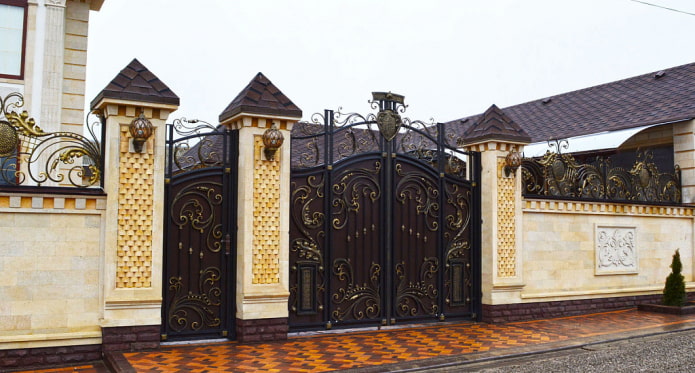 bramy metalowe