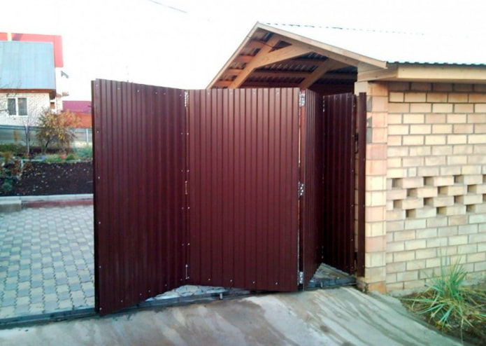 bramy harmonijkowe do domu