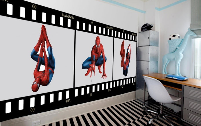 tapeta ze Spidermanem do pokoju chłopca