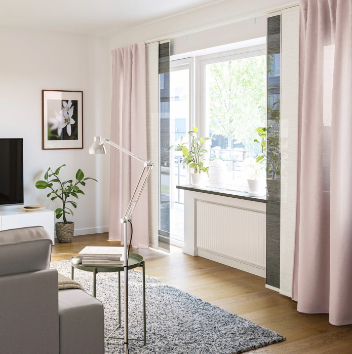 Zasłony i draperie japońskie