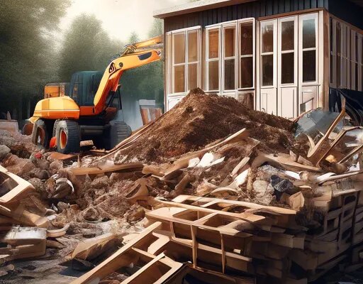 Wywóz odpadów budowlanych z daczy: skuteczne metody organizacji tego procesu