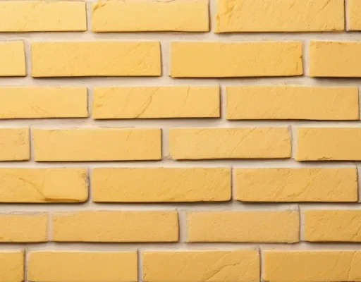 Cegła dekoracyjna FineBer żółta: cechy, wymiary i cena